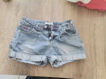 Short en jeans