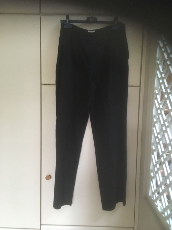 Lin Noir Pantalon Lin Kiabi Kiabi Pantalon En Lin Mélangé Noir Drest