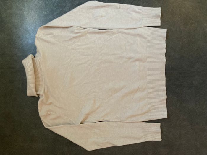 Pull col roulé