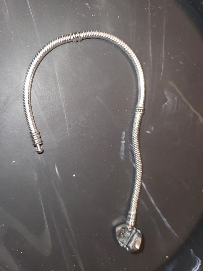 Bracelet Chaîne élégante en argent S925 Taille 18 - photo numéro 5