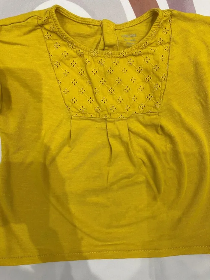 Lot de 4 t-shirts bébé fille - Obaïbi - 23 mois / 86 cm - photo numéro 3