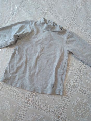 Sous-pull gris 23 mois