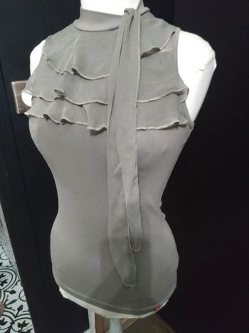 Top gris sans manche edc by esprit t 36 neuf