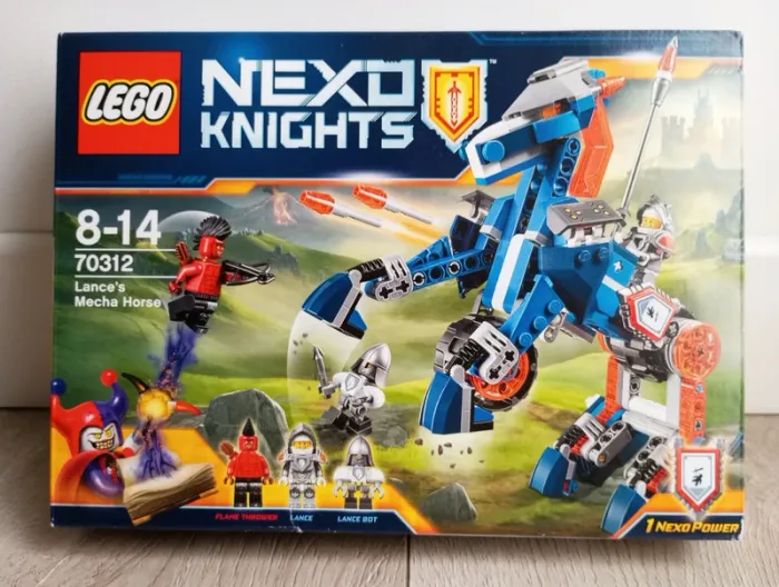 LEGO Nexo Knights 70312 :  Le méca-cheval de Lance.