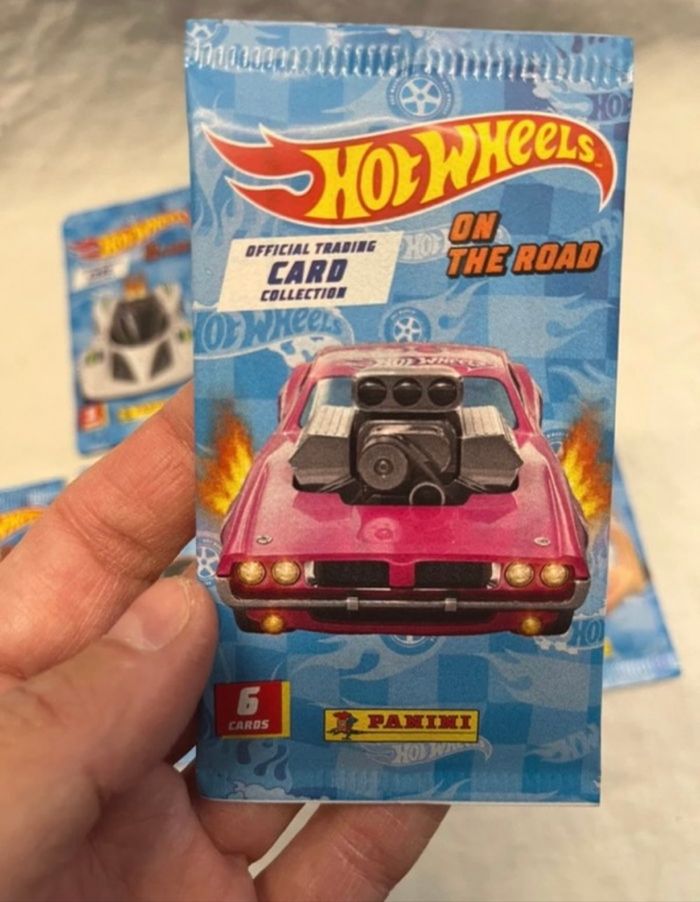 10 boosters cartes hotwheels on the road neufs scellés - photo numéro 5