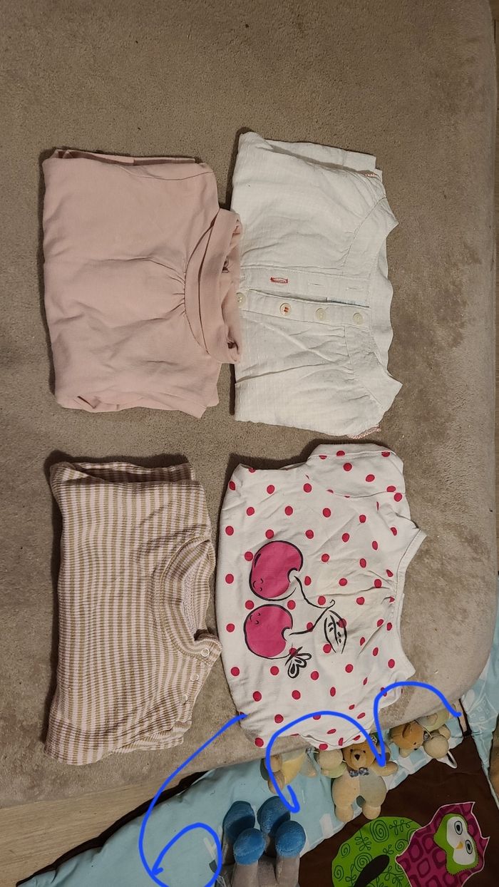 Lot vêtements bébé filles - photo numéro 10