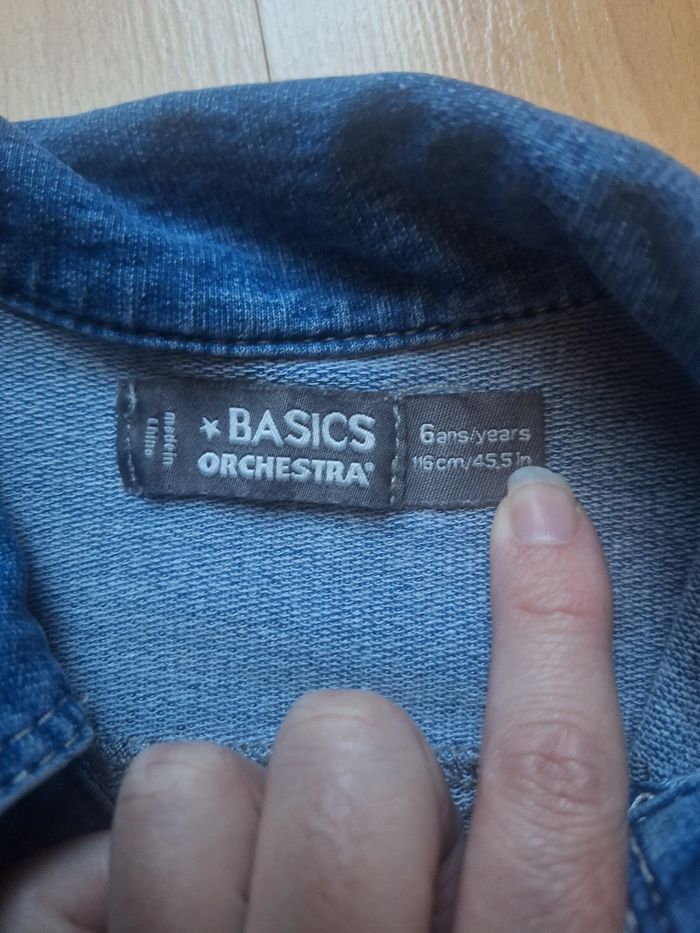 Veste en jean 6ans - photo numéro 2