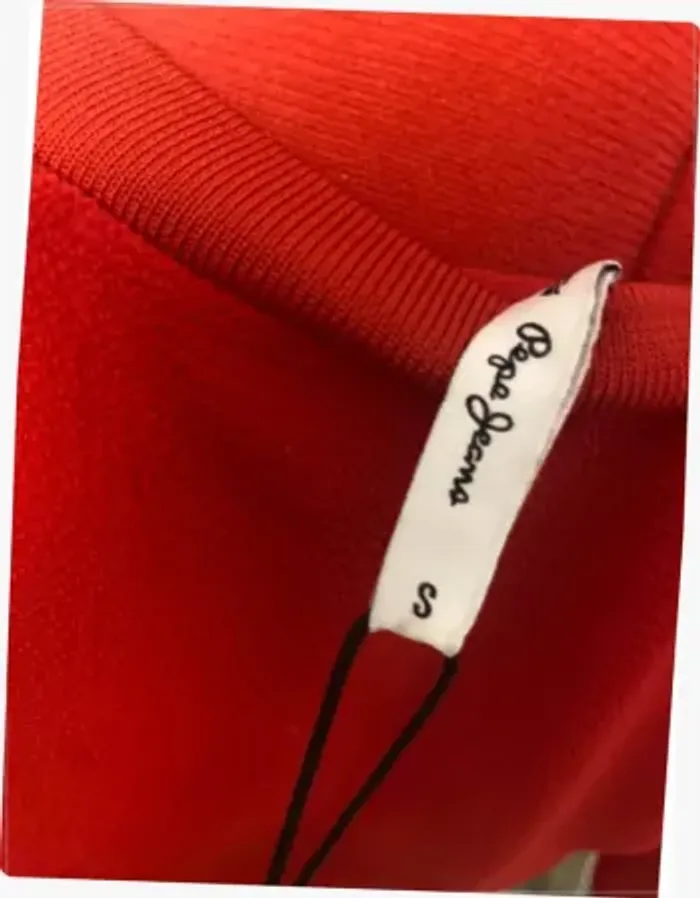 Robe rouge volant Pepe Jeans - photo numéro 6