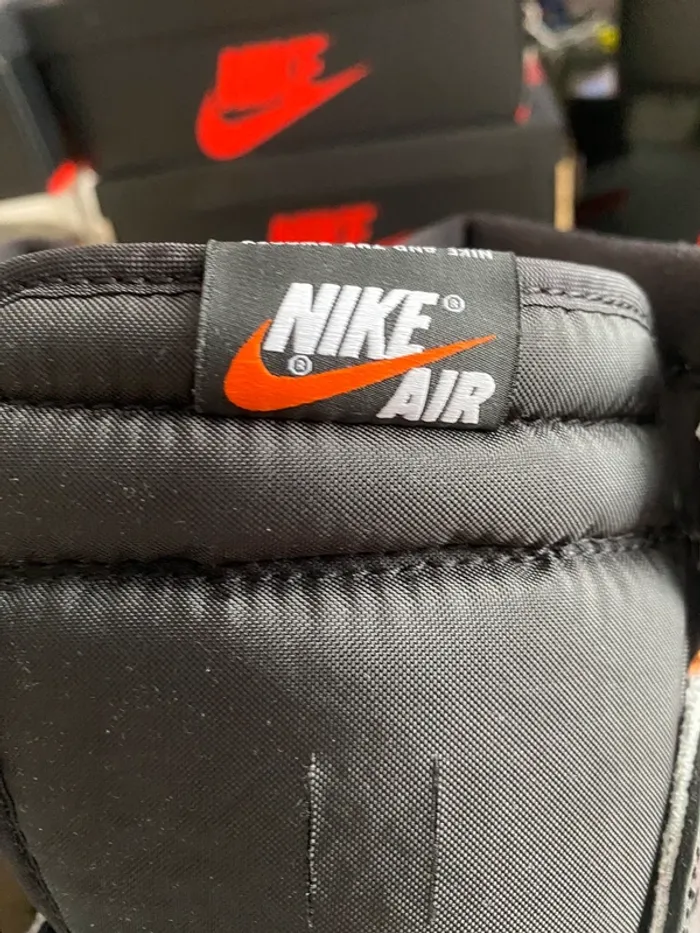 Jordan 1 high retro orange vif - photo numéro 8