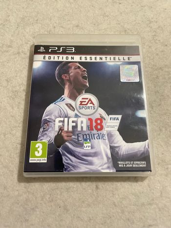 FIFA 18 Edition Essentielle Jeu Playstation 3 PS3 Complet FR Comme Neuf