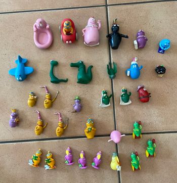 Lot figurines Barbapapa vintage 