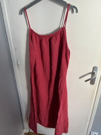 Robe longue en gaze de coton • Made In Italy • taille unique