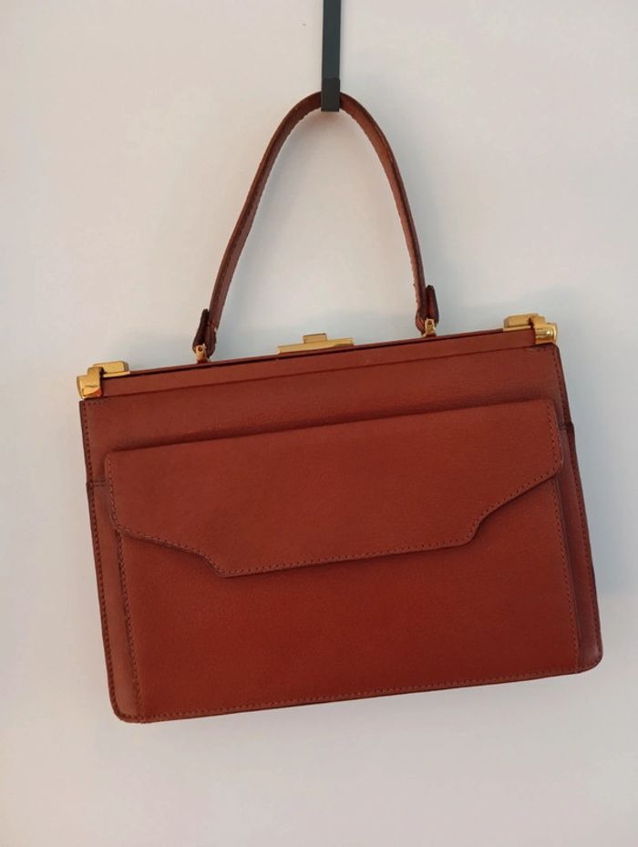 Sac en cuir vintage Vimar - photo numéro 4