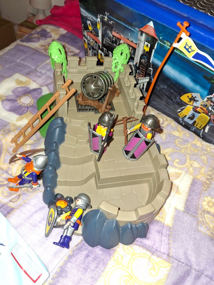 Lot playmobil chevaliers - photo numéro 2