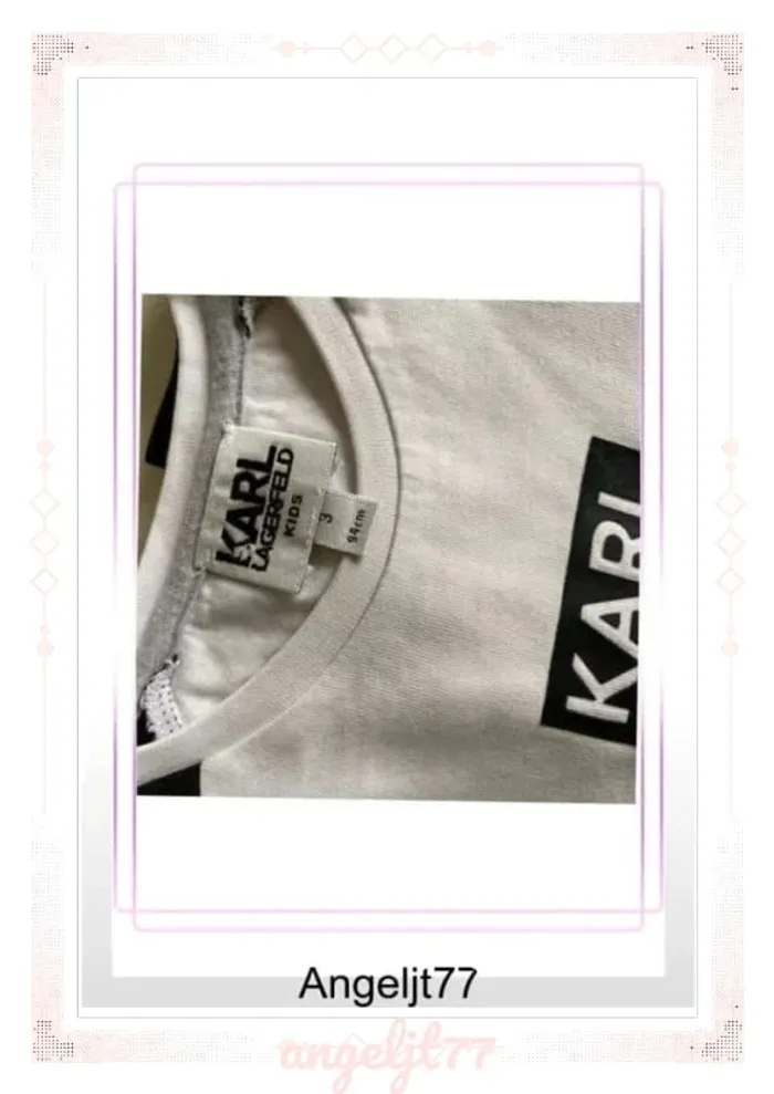 Tshirt karl lagerfeld - photo numéro 4