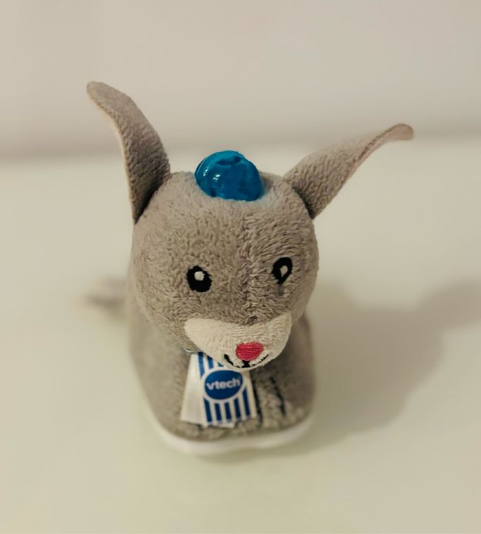 Vtech Tut Tut Animo en peluche Pinpin le lapin calin lapin cheval lion chat mouton animaux animal ferme jungle bateau garage coq poule cabane magique niche chien copains bolides rare lot SOP77 - photo numéro 3
