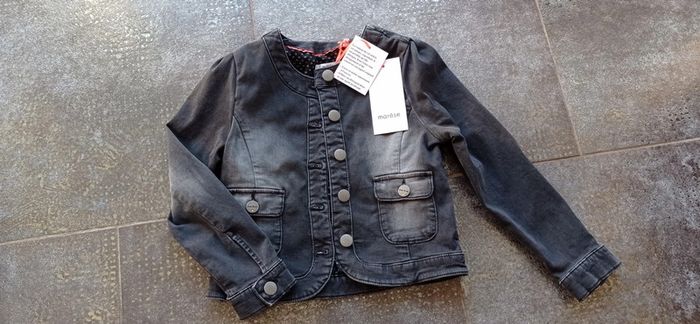 Veste en jean neuve Marèse 
Taille 6 ans mais idéale 5/6 ans - photo numéro 2