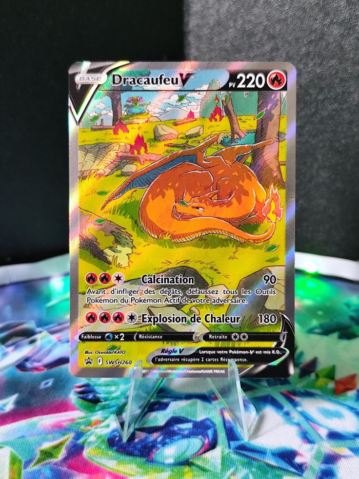 Carte pokémon neuve 🇨🇵 Draceufeu swsh260 Alt Eb carte promo