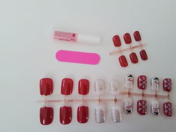 Faux Ongles Noël