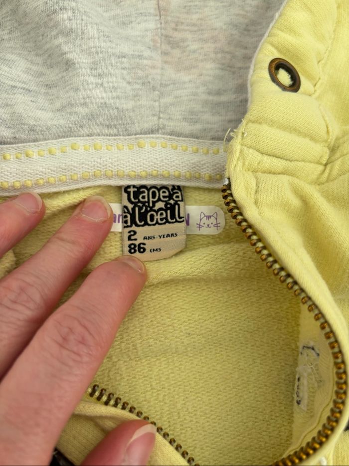 Lot 3 sweats/gilets 2 ans - photo numéro 3