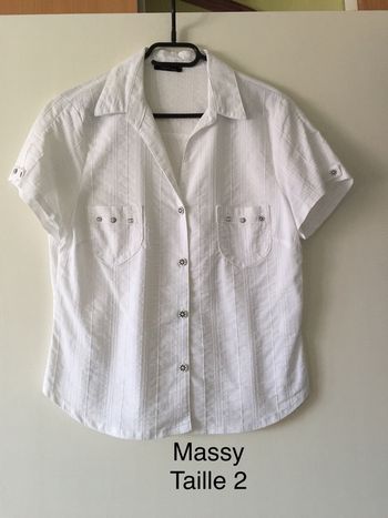 Chemise blanche Massy Taille 2