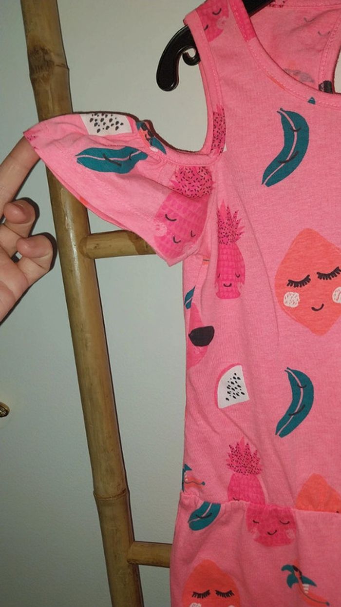 Combishort epaules dénudées imprimé by Gemo Taille 8 ans - photo numéro 2