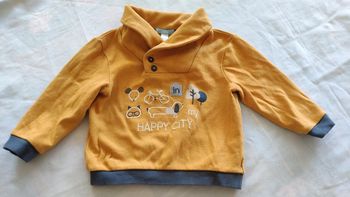 Pull jaune obaibi