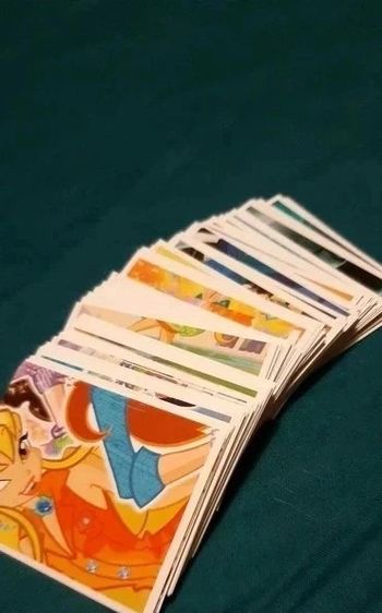 Lot de 10 images panini Winx - Nouvelles Magies Scintillantes