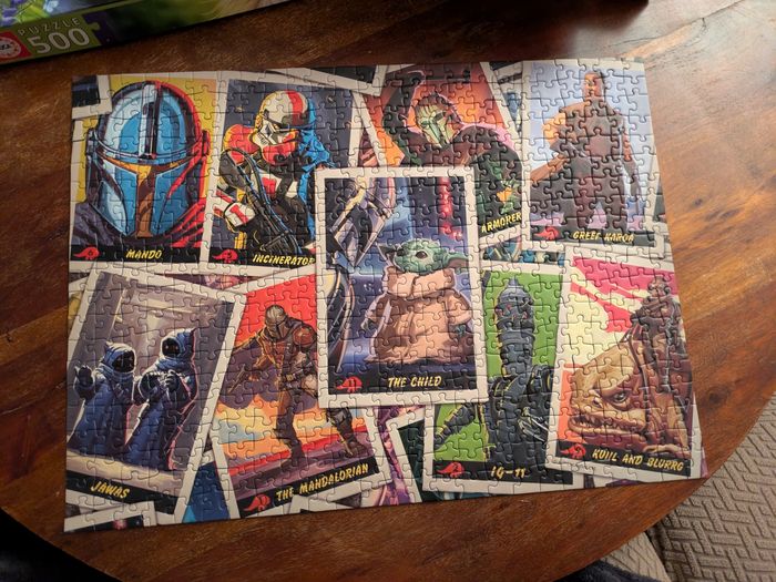 Magnifique puzzle Star wars Ravensburger 500 pièces - photo numéro 2