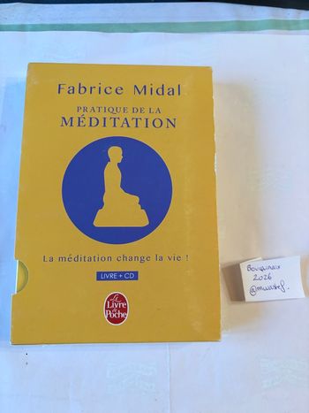 Coffret Pratique de la méditation - Fabrice Midal (Livre + CD)