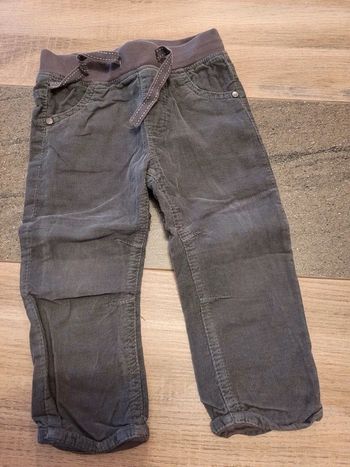 Pantalon velours- gemo 24 mois
