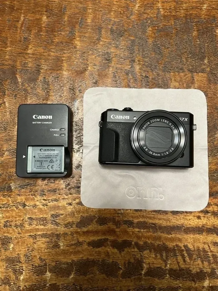 Canon PowerShot G7X Mark II - photo numéro 2