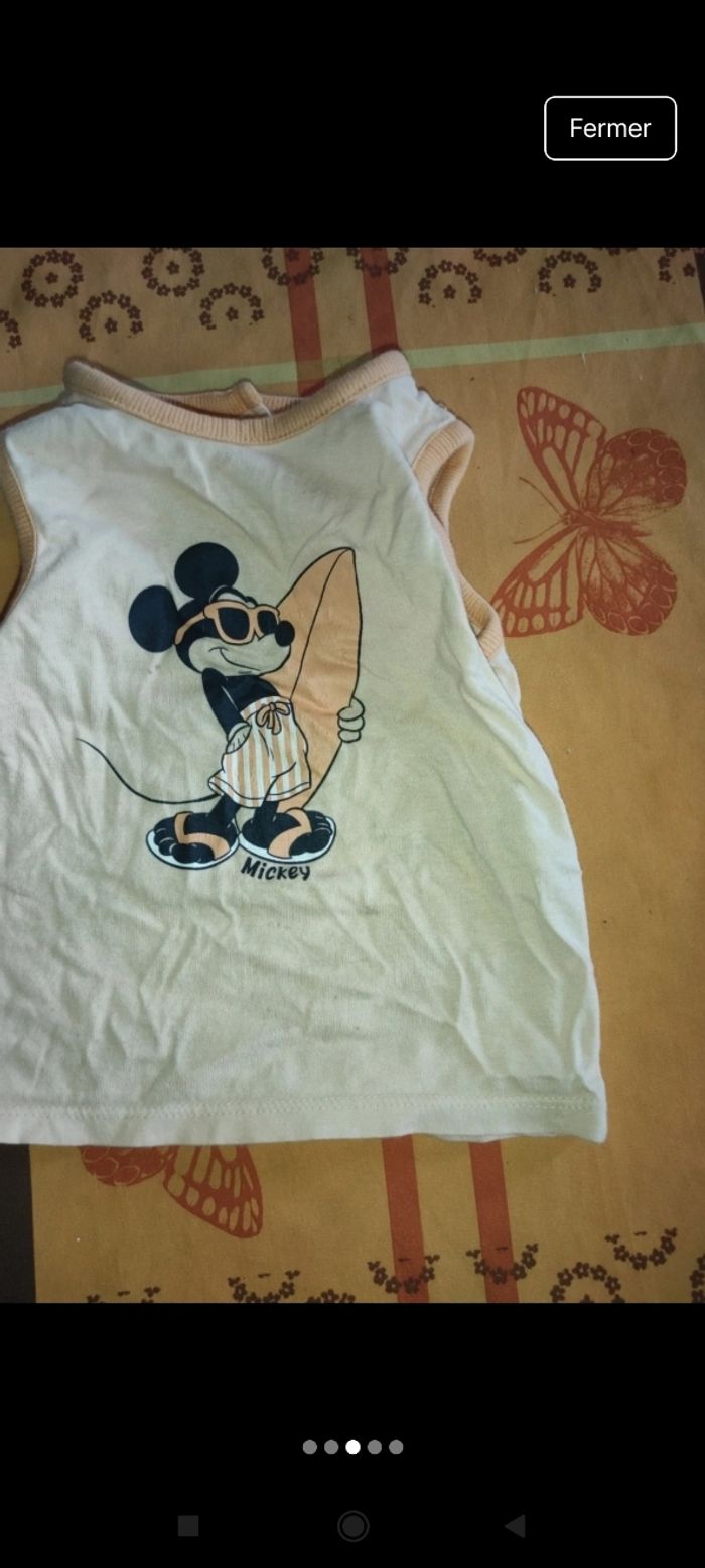 Débardeur Mickey e75 - photo numéro 5