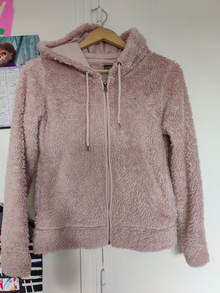 Sweat à capuche polaire