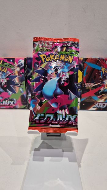 Booster pokémon japonais officiel inferno X