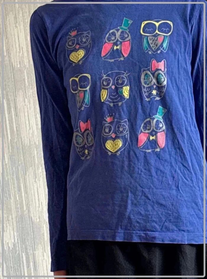 T shirt manche longue taille 12ans marque mky - photo numéro 2