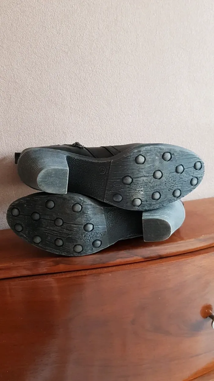 Botines  noire - photo numéro 4