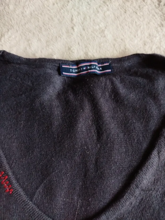 Pull vintage femme Tommy Hilfiger taille M - photo numéro 2