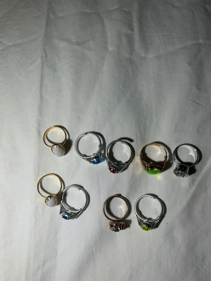 Lot de bague vintage - photo numéro 2