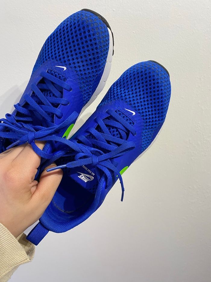 Basket Nike air max bleu - photo numéro 2