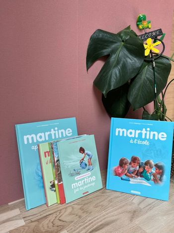 Lot de 5 livres Martine