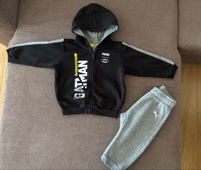 Survêtement puma logo Batman 6-9 mois