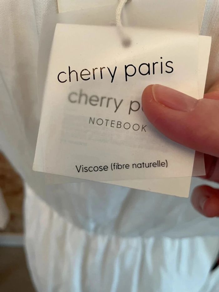 Robe écru cache-coeur - photo numéro 6