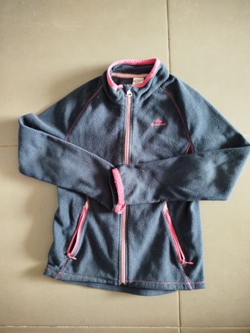 Veste Polaire manche longue fille 10 ans Quechua