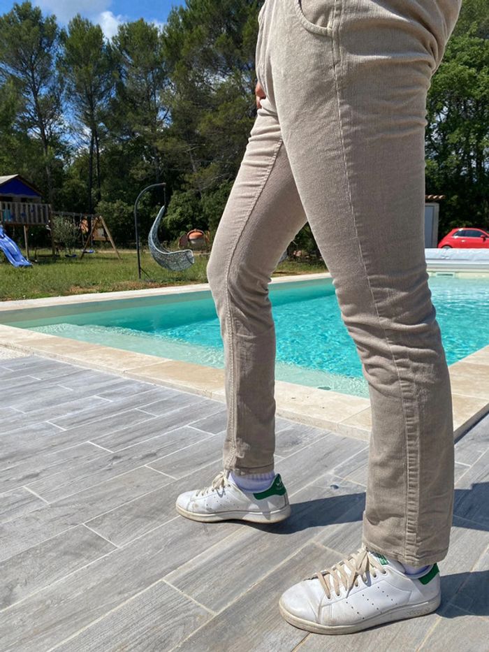 Pantalon velours Zara men 42 - photo numéro 2