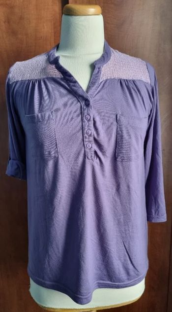 Tunique pull léger manches retroussable 40-42