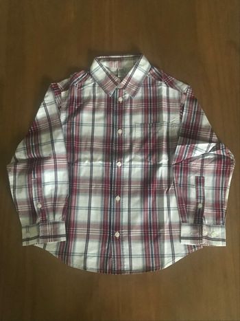 Chemise rouge Cyrillus 6 ans   NEUVE