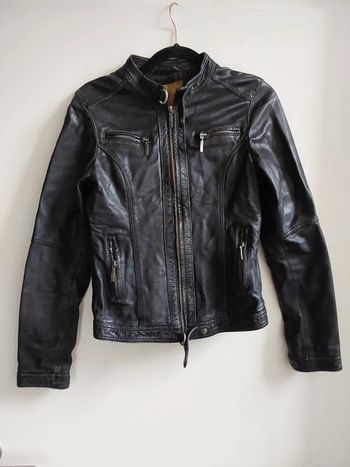 Blouson en cuir Oakwood