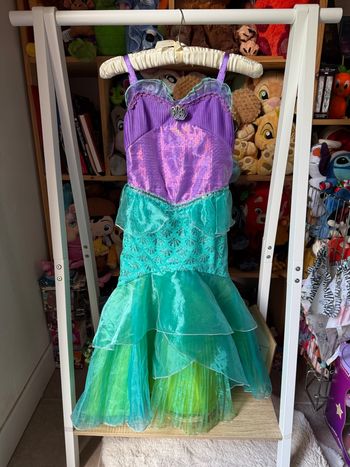 Déguisement robe de princesse Disney ariel la petite sirène