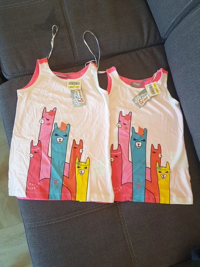 Lot de 2 Débardeurs taille 6 ans et 7 ans - photo numéro 8
